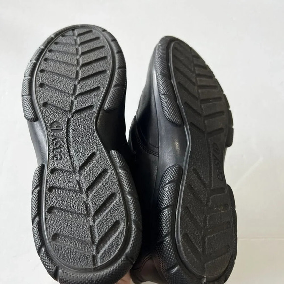 Men’s Easy B London‎ Shoes Comfort Chukka Boots Size 11 Extra Wide Black Leather - Picture 7 of 15